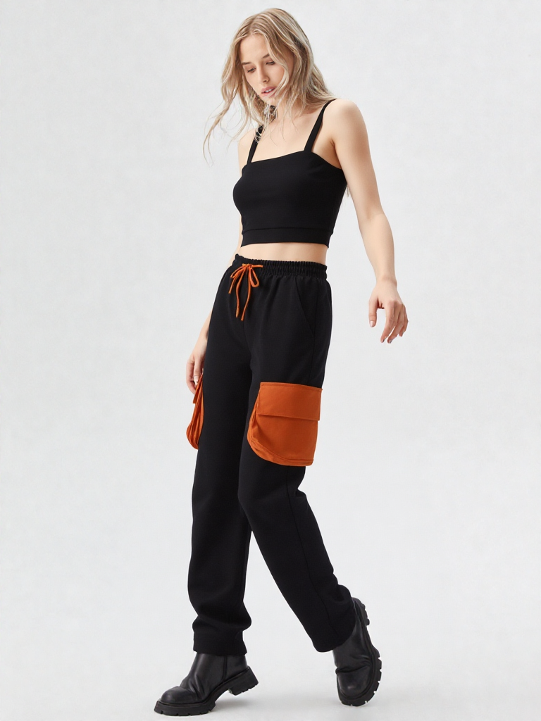 Laidback Black Comfort Joggers