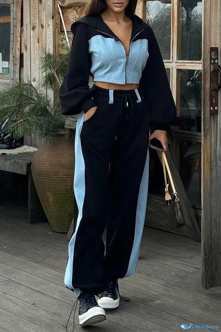 Storm Black Co-ord