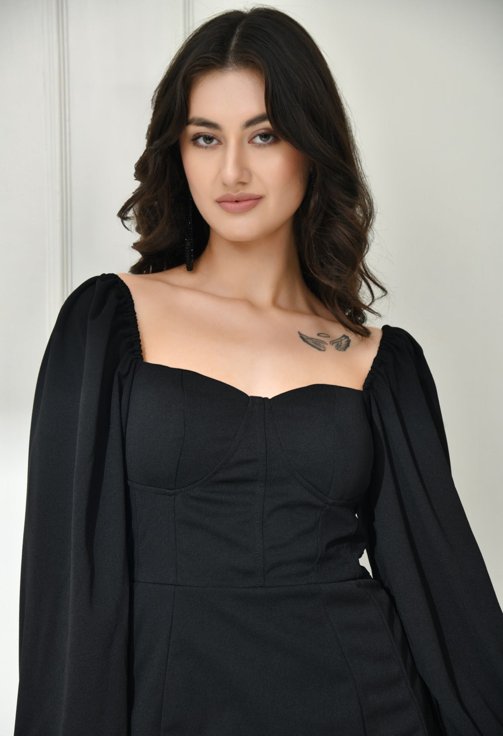 Bold Black Dress
