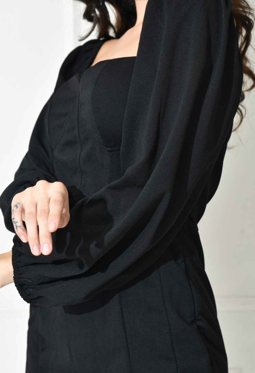 Bold Black Dress
