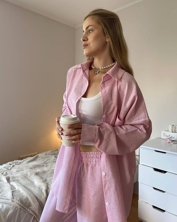 Parisian Pink Lounge Co-ord - Lincoln Paris