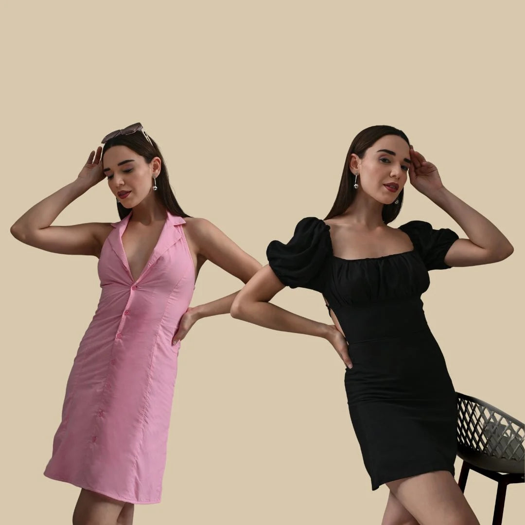 Lincoln Paris Sweetheart Stunner and Dusky Affair lipstick combo, featuring two elegant lipstick shades in sleek packaging.