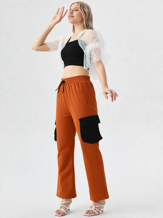 Laidback Rust Comfort Joggers