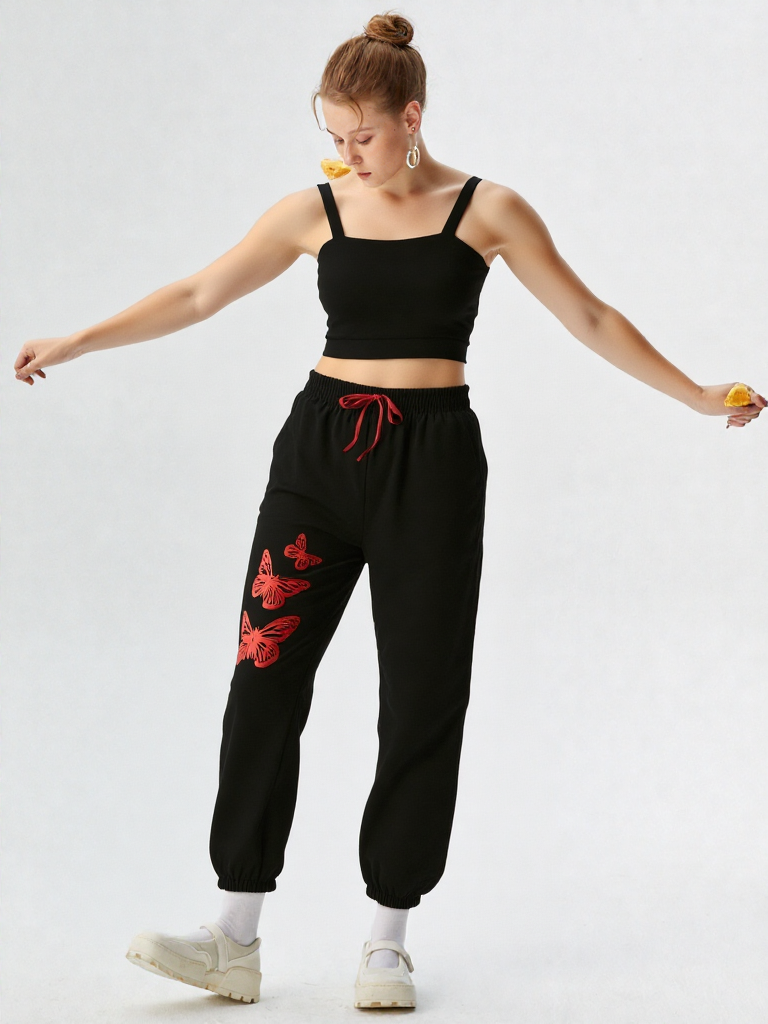 Flutter Black Relax Fit