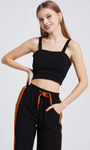 Rust Stripe Joggers - Lincoln Paris