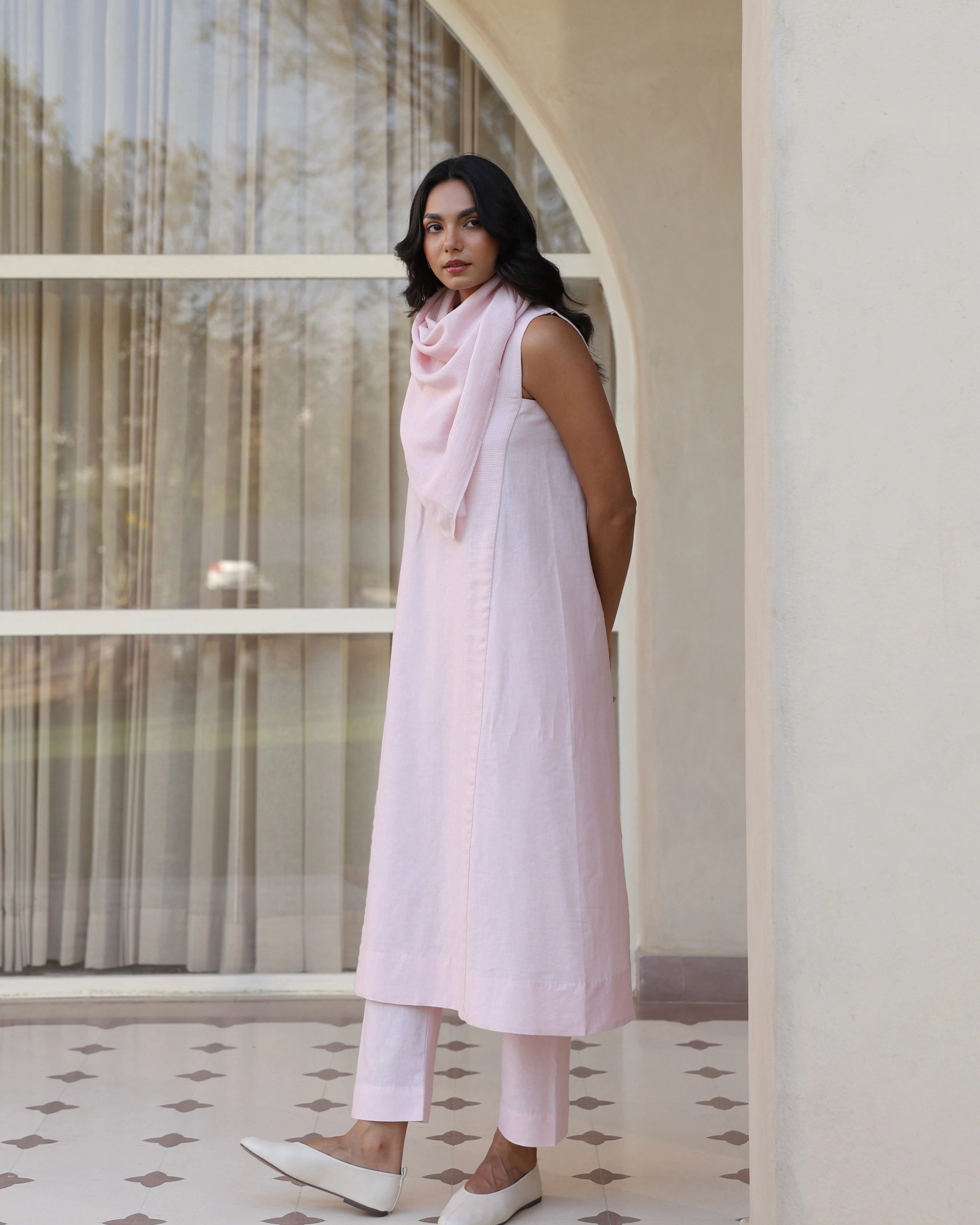 Lincoln Paris Rehza Co-ord Set featuring a stylish matching top and pants in a modern, coordinated fashion style.