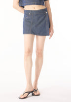 Lincoln Paris Elan Denim Co-ord set featuring a matching denim jacket and pants, styled on a mannequin.