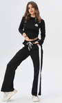 White Stripe Pants - Lincoln Paris