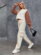 Latte Leisure Pants - Lincoln Paris