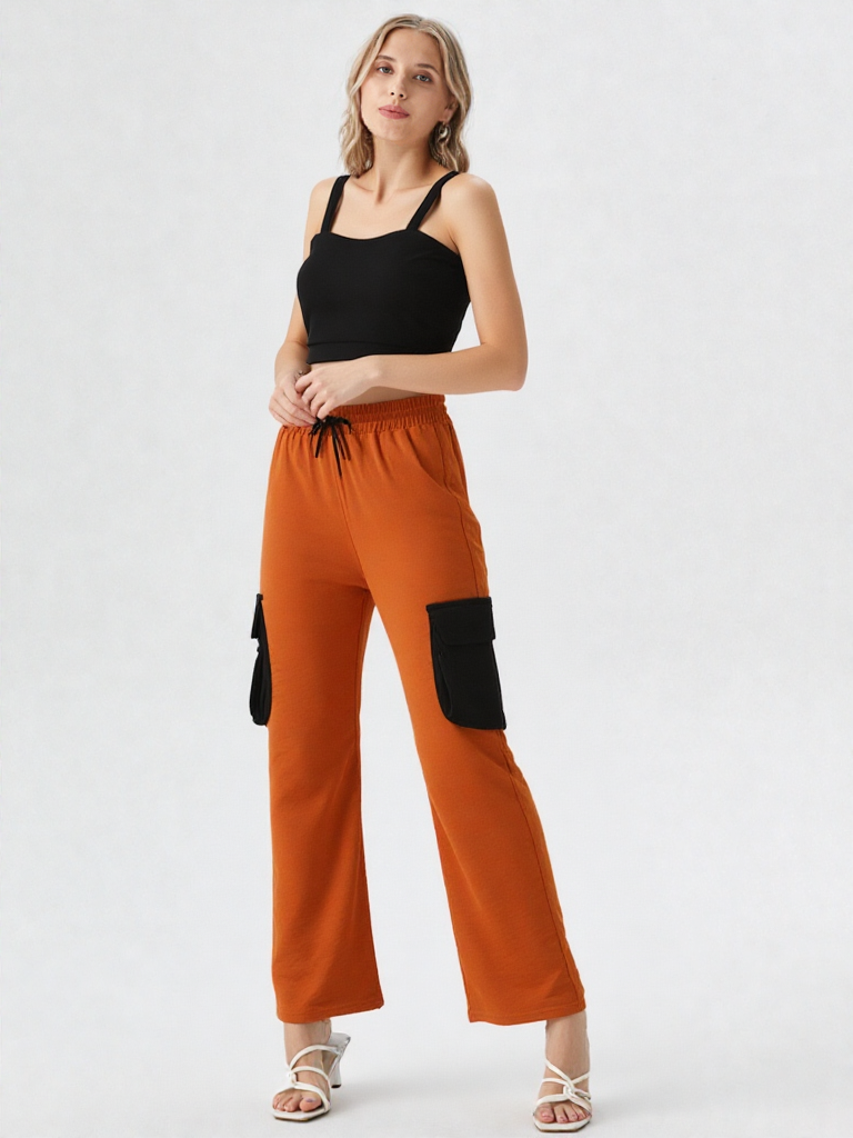 Laidback Rust Comfort Joggers