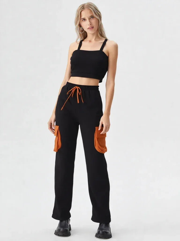 Laidback Black Comfort Joggers - Lincoln Paris