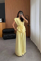 Pale sun co-ord - Lincoln Paris