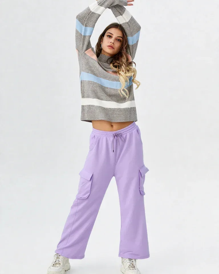 Lilac Leisure Pants - Lincoln Paris