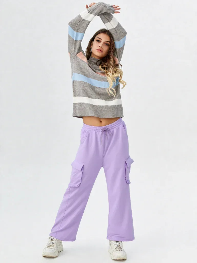 Lilac Leisure Pants - Lincoln Paris