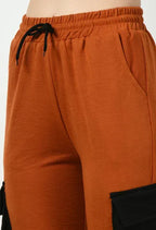 Laidback Rust Comfort Joggers - Lincoln Paris
