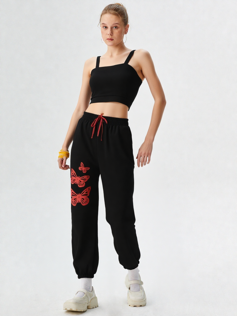 Flutter Black Relax Fit