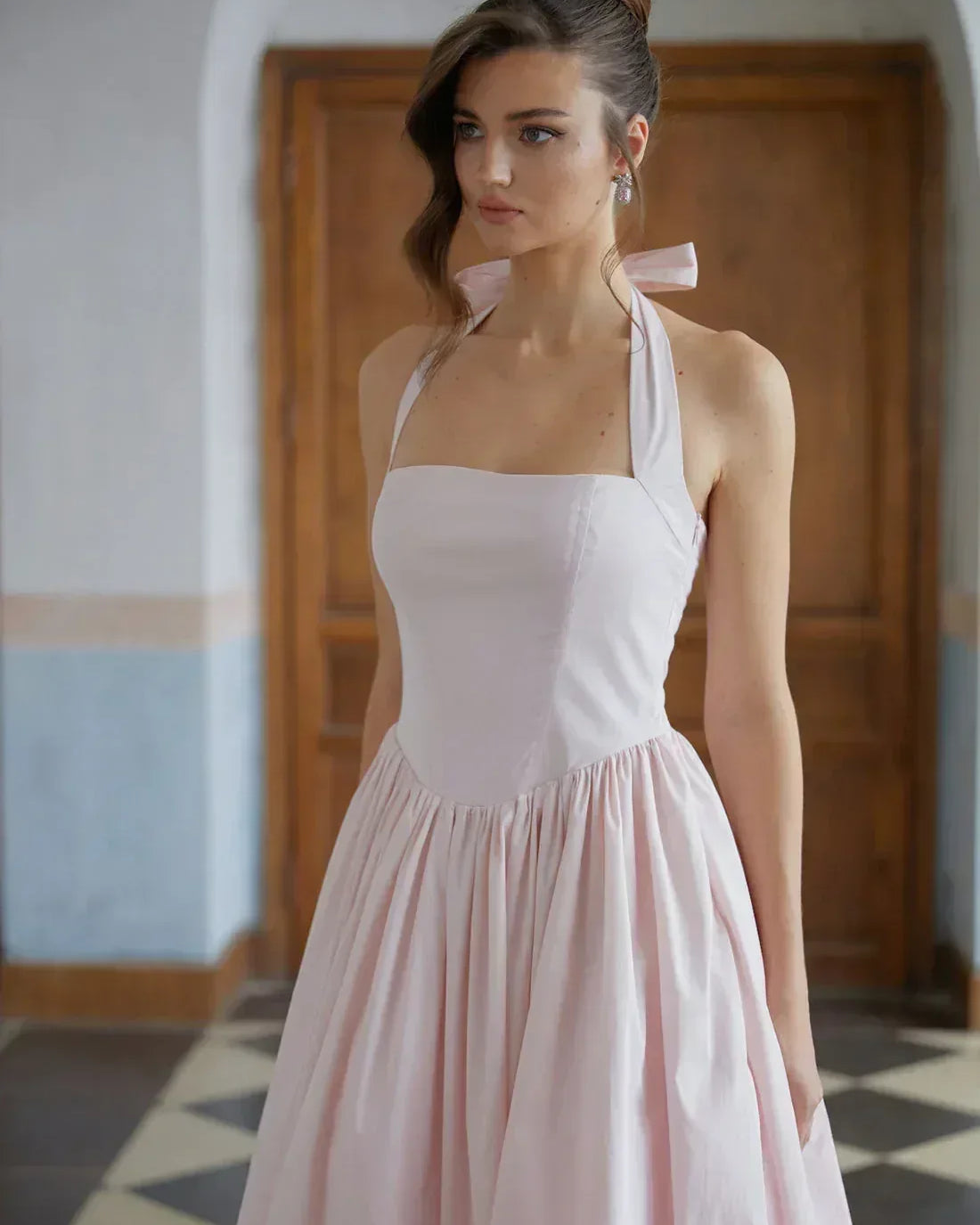 Blossom Halter Dress - Lincoln Paris