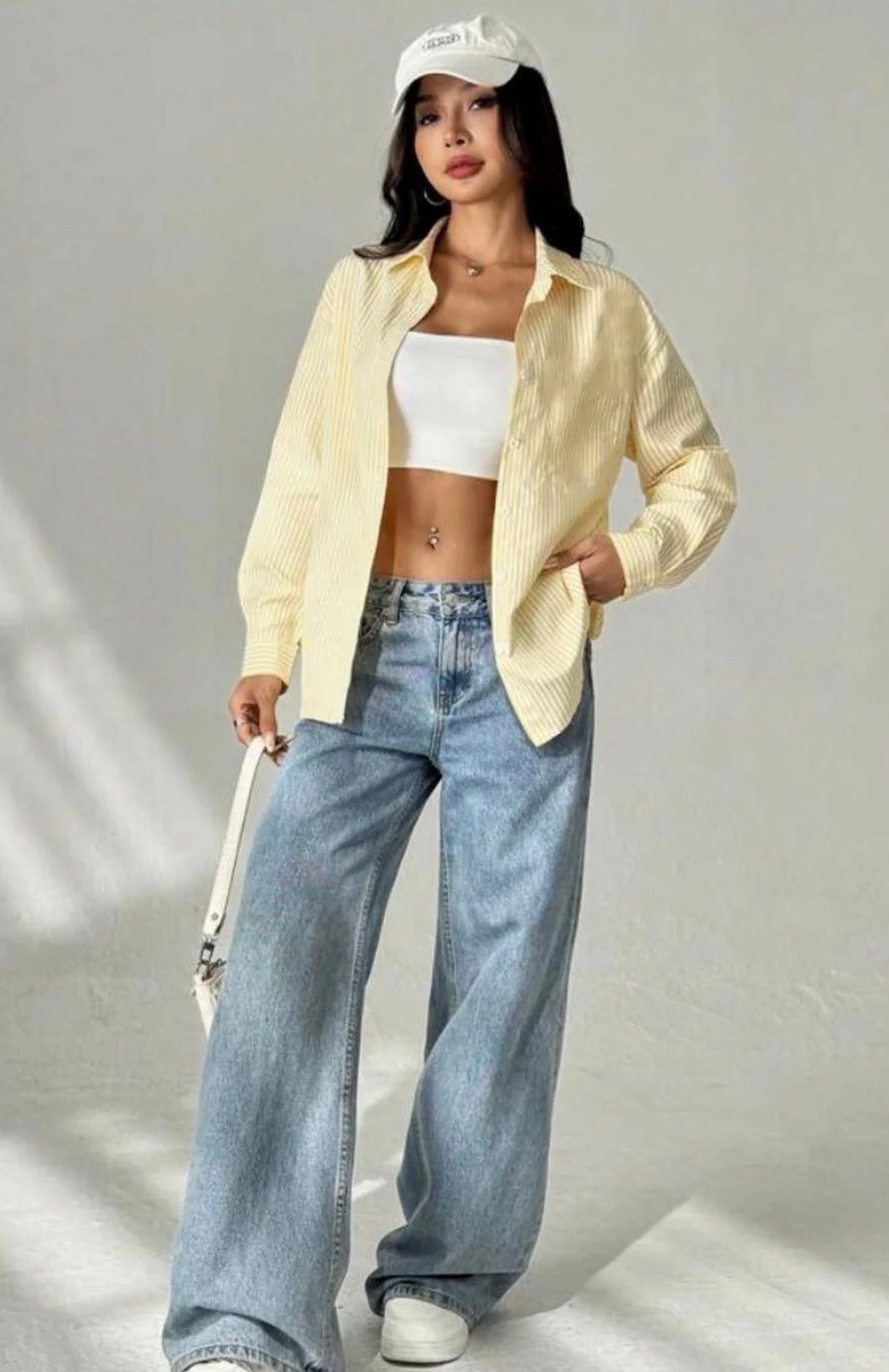 Sunstripe Classic Shirt - Lincoln Paris