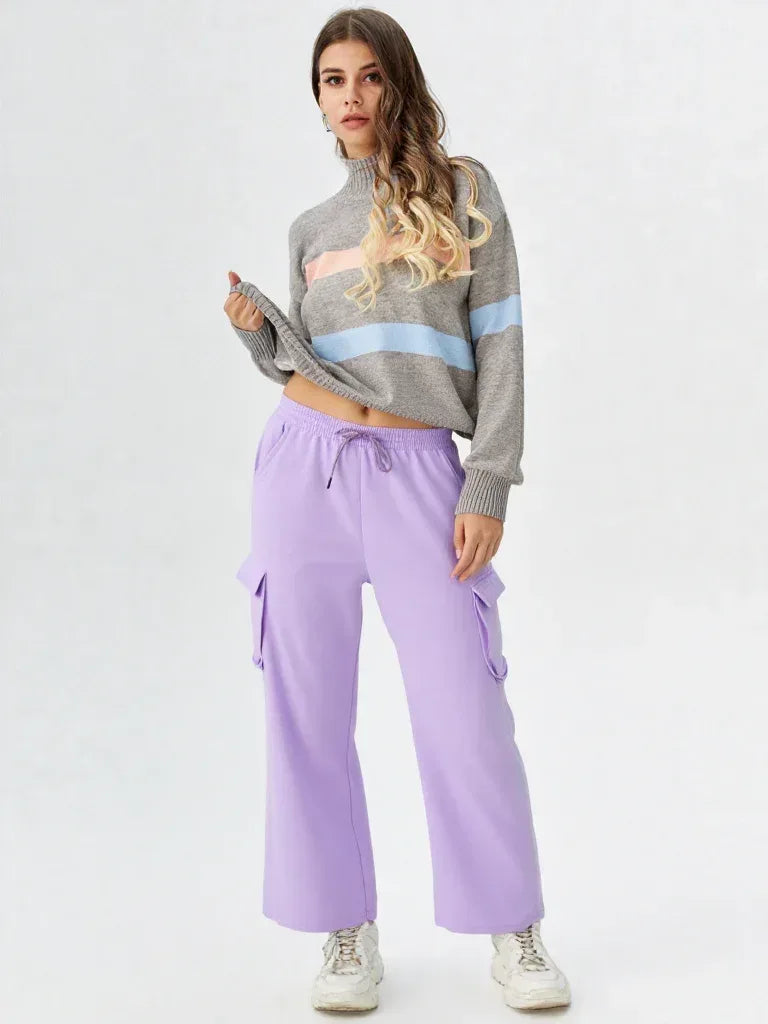 Lilac Leisure Pants - Lincoln Paris