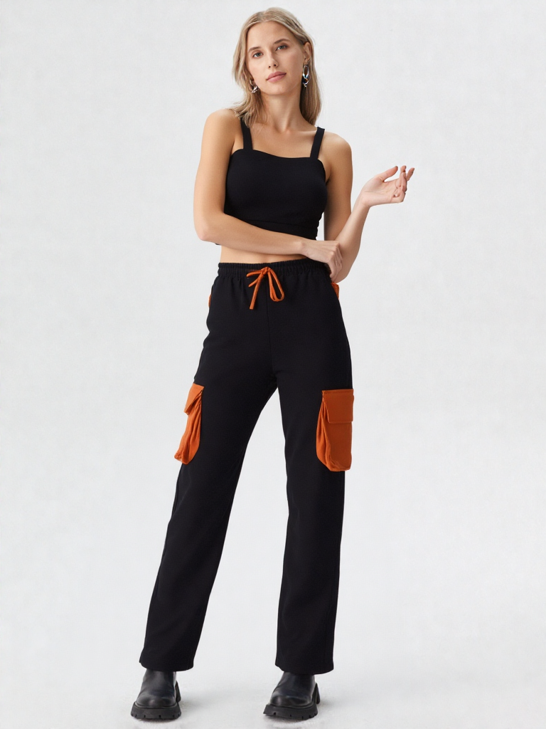 Laidback Black Comfort Joggers