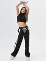 White Stripe Pants - Lincoln Paris