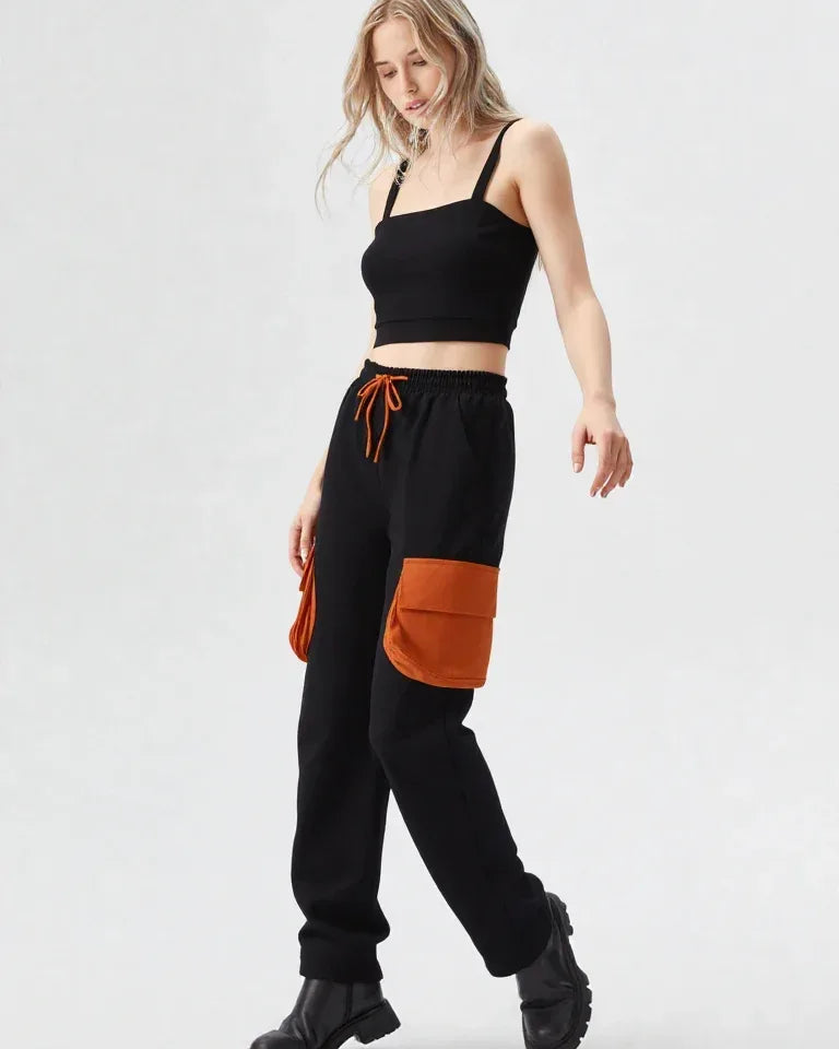 Laidback Black Comfort Joggers - Lincoln Paris