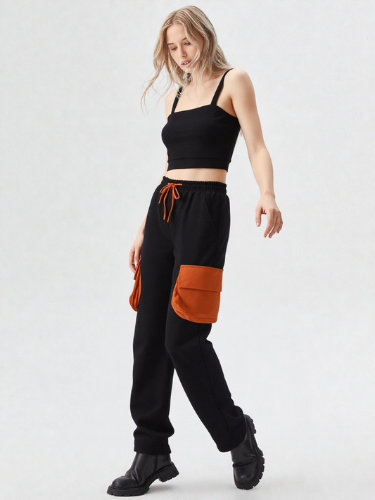 Laidback Black Comfort Joggers
