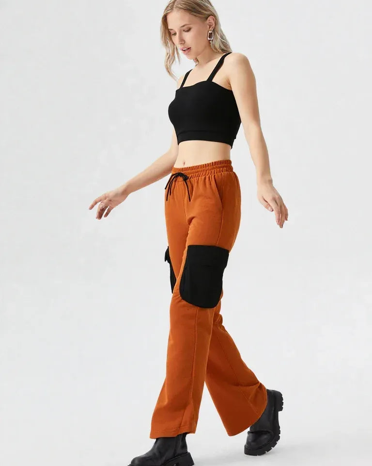Laidback Rust Comfort Joggers - Lincoln Paris