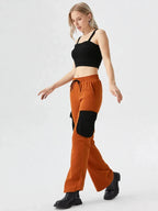 Laidback Rust Comfort Joggers - Lincoln Paris