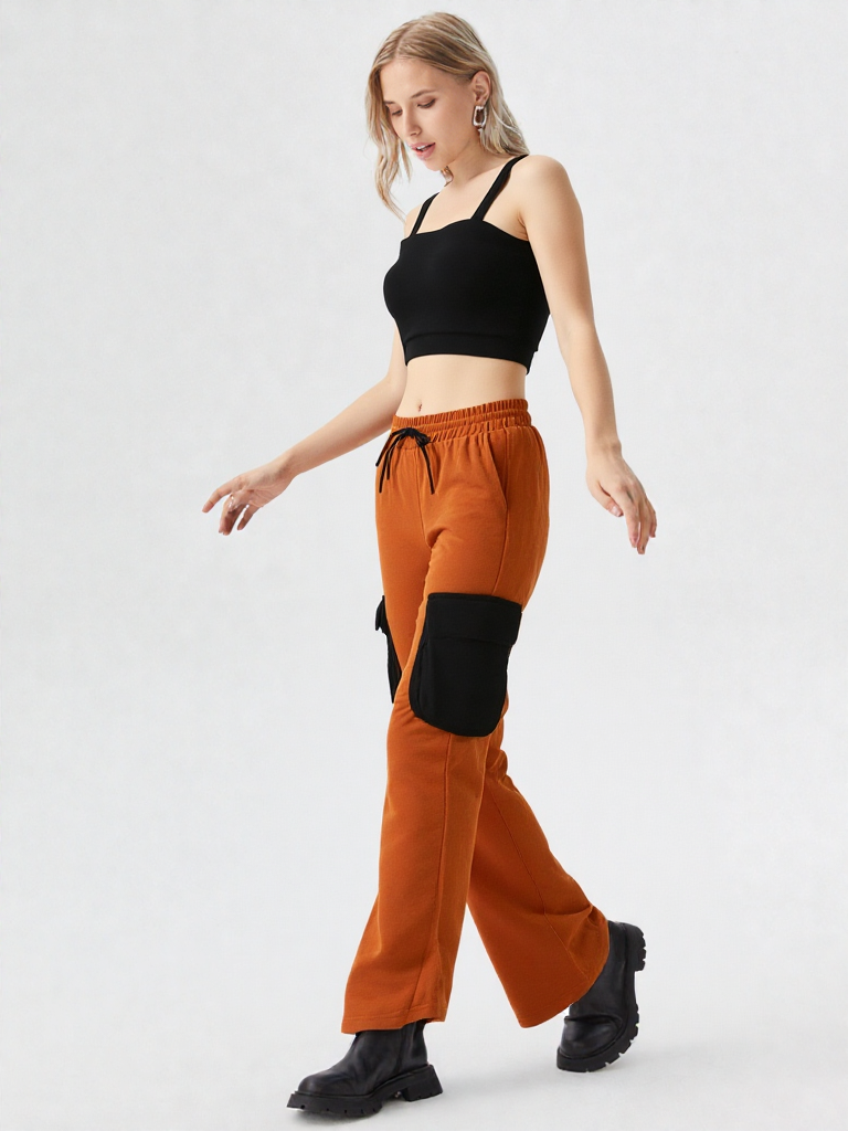 Laidback Rust Comfort Joggers