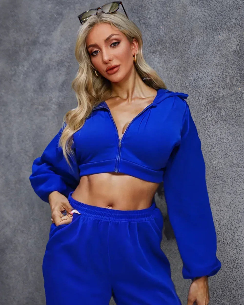 Cobalt Cool Co-ord set - Lincoln Paris