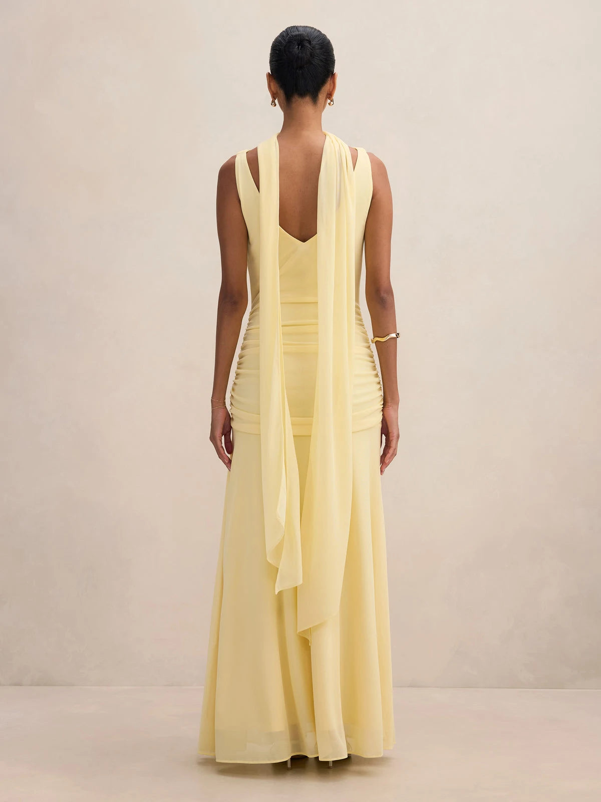 Amaltas Scraf Tie Dress