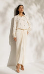 Noore Satin Skirt Set