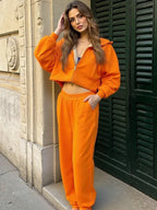 Crimson Chill Co-ord Set - Lincoln Paris