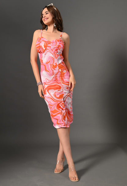 Coral Crush Dress
